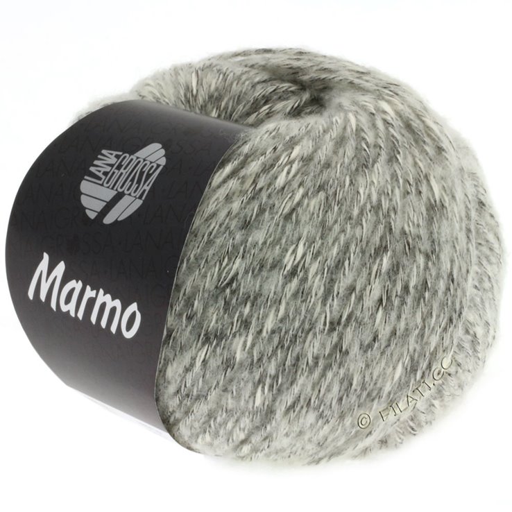 Lana Grossa MARMO | 001-Rohweiß/Anthrazit