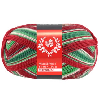 Lana Grossa MEILENWEIT 6-FACH 150g Merino Christmas