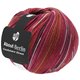 Lana Grossa MEILENWEIT 100g Cashmere Street (ABOUT BERLIN) | 831-Ziegelrot/Weiß/Senf/Pink/Dunkelgrau/Petrol