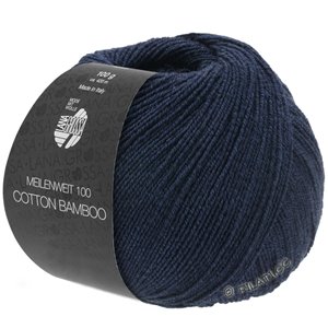 Lana Grossa MEILENWEIT 100g Cotton Bamboo | 08-Nachtblau