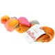 Lana Grossa MEILENWEIT 100g Merino Hand-dyed | 402-Lachs/Cognac/Ocker/Grau/Khaki/Rosa/Pink/Curry