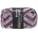 Lana Grossa MEILENWEIT 100g Modello | 4378-Grège/Ocker/Veilchenblau/Antikviolett/Aubergine