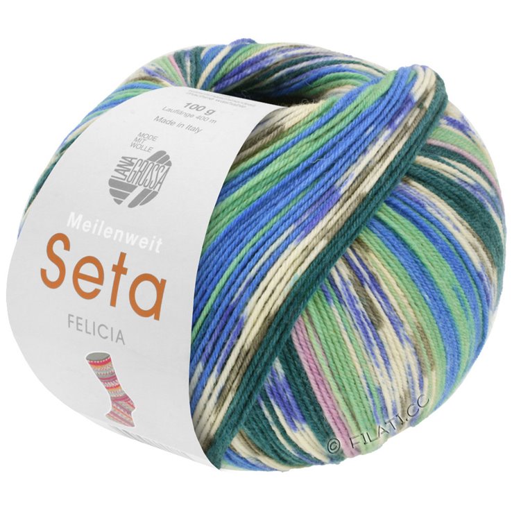 Lana Grossa MEILENWEIT 100g Seta Felicia | 3161-