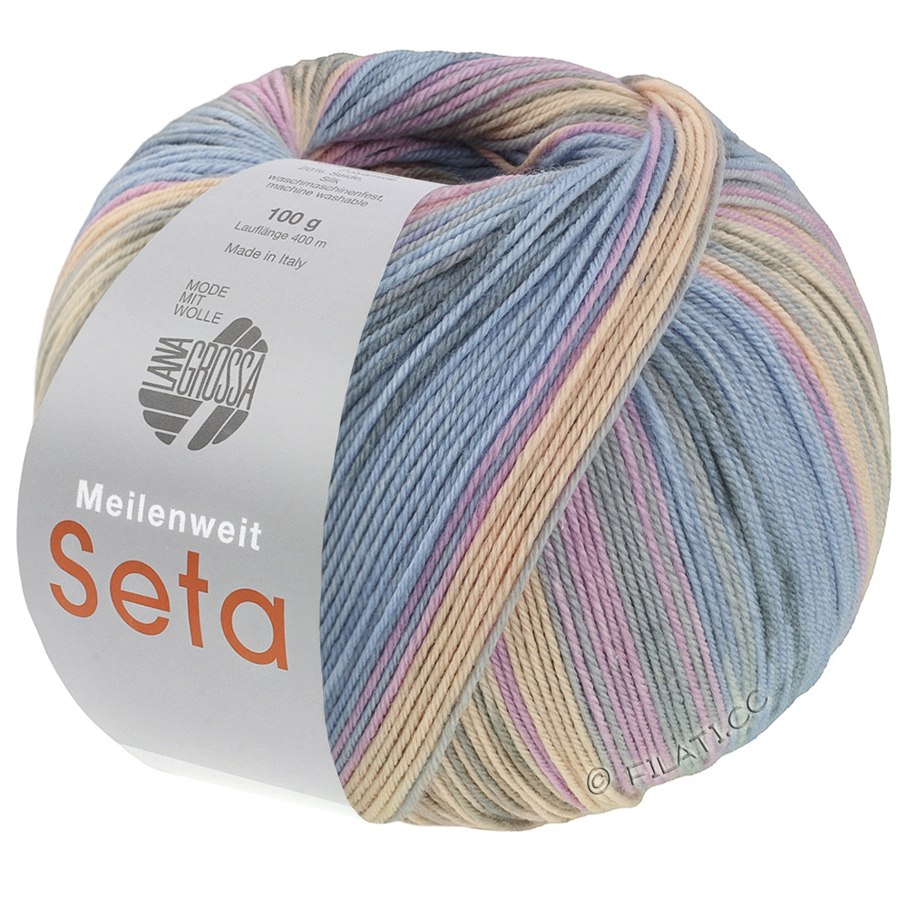 Lana Grossa MEILENWEIT 100g Seta Sumatra