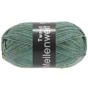 Lana Grossa MEILENWEIT 100g Tweed | 166-Graugrün