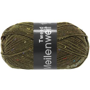 Lana Grossa MEILENWEIT 100g Tweed | 168-Lodengrün