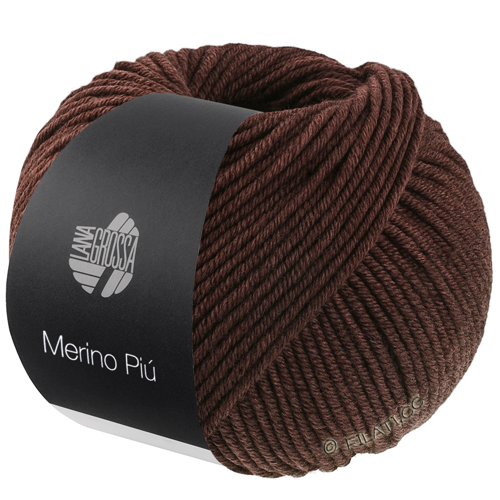 Lana Grossa MERINO PIÙ | 18-Dunkelbraun