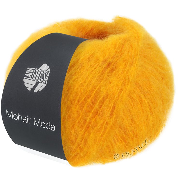Lana Grossa MOHAIR MODA | 01-Gelb