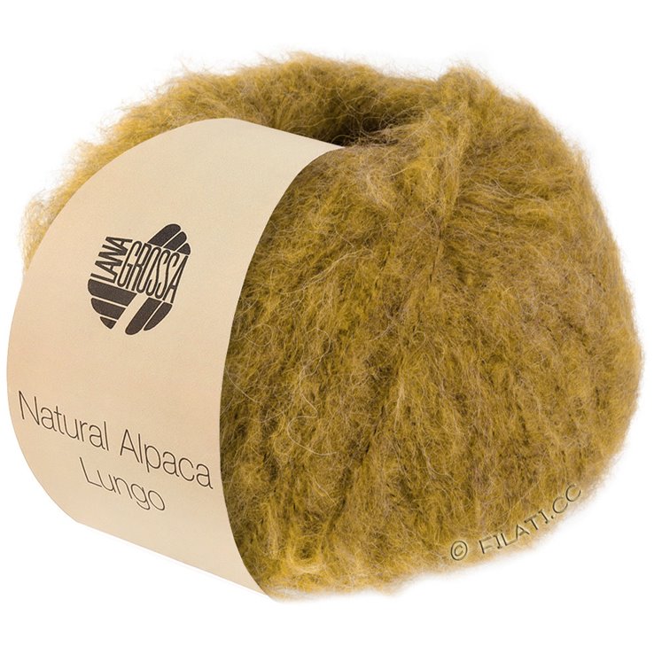 Lana Grossa NATURAL ALPACA Lungo | 16-Senf