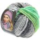 Lana Grossa OLYMPIA Grey | 803-Dunkelgrau/Hellgrau/Gelbgrün/Jadegrün
