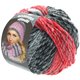 Lana Grossa OLYMPIA Grey | 807-Anthrazit/Dunkelgrau/Hellgrau/Rot/Dunkelrot