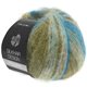 Lana Grossa SILKHAIR Design | 1006-Petrol/Blautürkis/Khaki/Natur/Camel