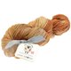 Lana Grossa SLOW WOOL CANAPA HAND DYED | 105-Sandgelb/Camel/Orangebraun