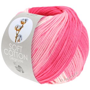 Lana Grossa SOFT COTTON Dégradé | 103-Rosé/Pink/Zyklam