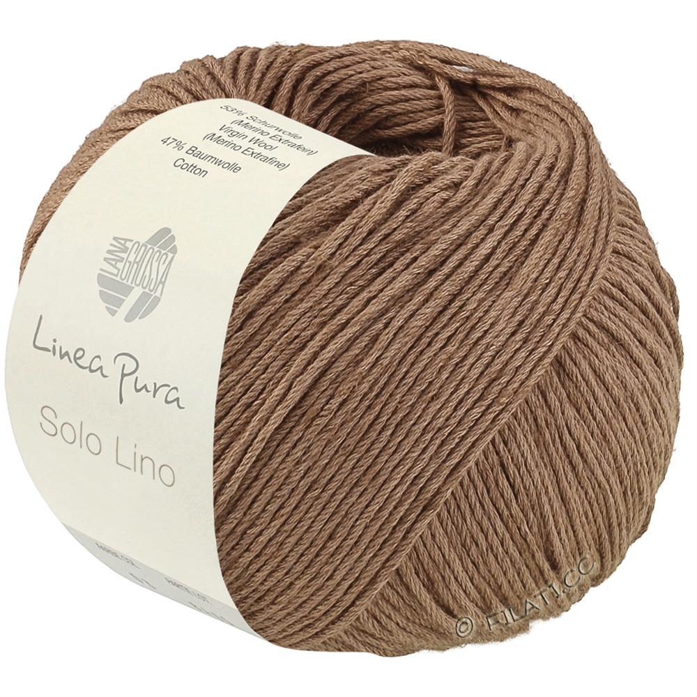 Lana Grossa SOLO LINO (Linea Pura) | 81-Camel