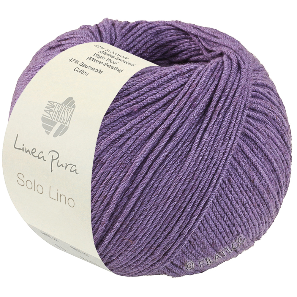 Lana Grossa SOLO LINO (Linea Pura) | 84-Lavendel