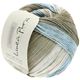 Lana Grossa WAKAME Uni/Print (Linea Pura) | 104-Natur/Graublau/Grège/Schilf