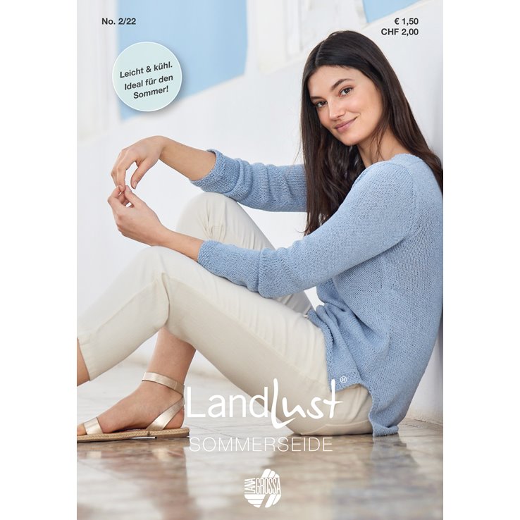 Landlust Sommerseide Booklet 2022 von Lana Grossa