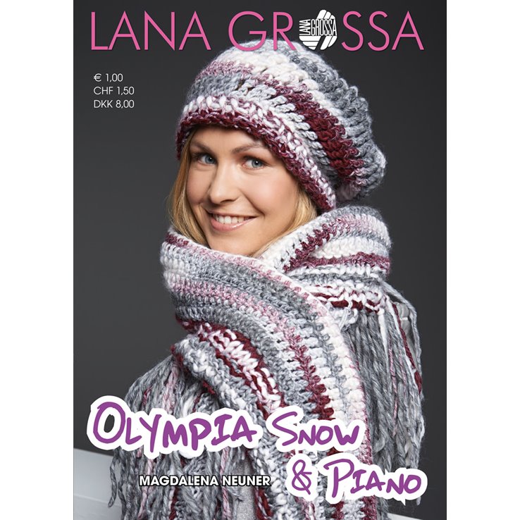 OLYMPIA Folder-SNOW & PIANO von Lana Grossa