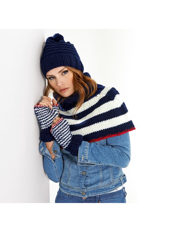 Lana Grossa HANDSTULPEN MIT RIPPEN Mille II