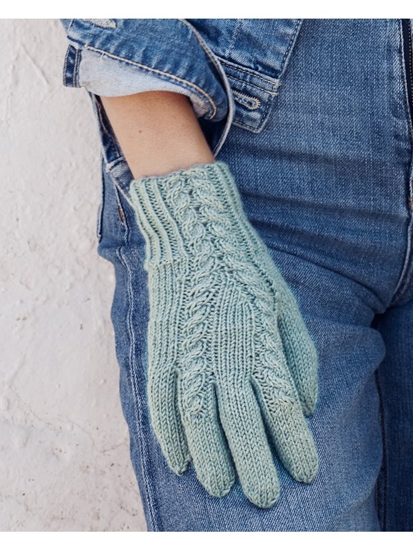 Lana Grossa FINGERHANDSCHUHE COOL WOOL Melange (GOTS)