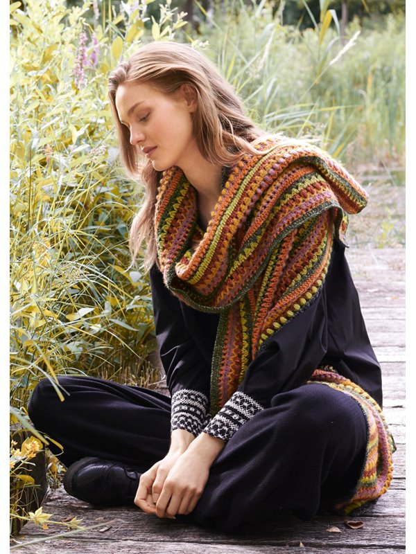 Lana Grossa HÄKELSTOLA Ecopuno & Brillino