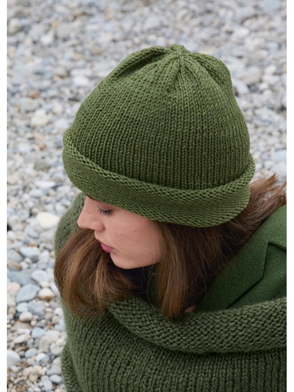 Lana Grossa MÜTZE Cool Wool Superbig Mélange