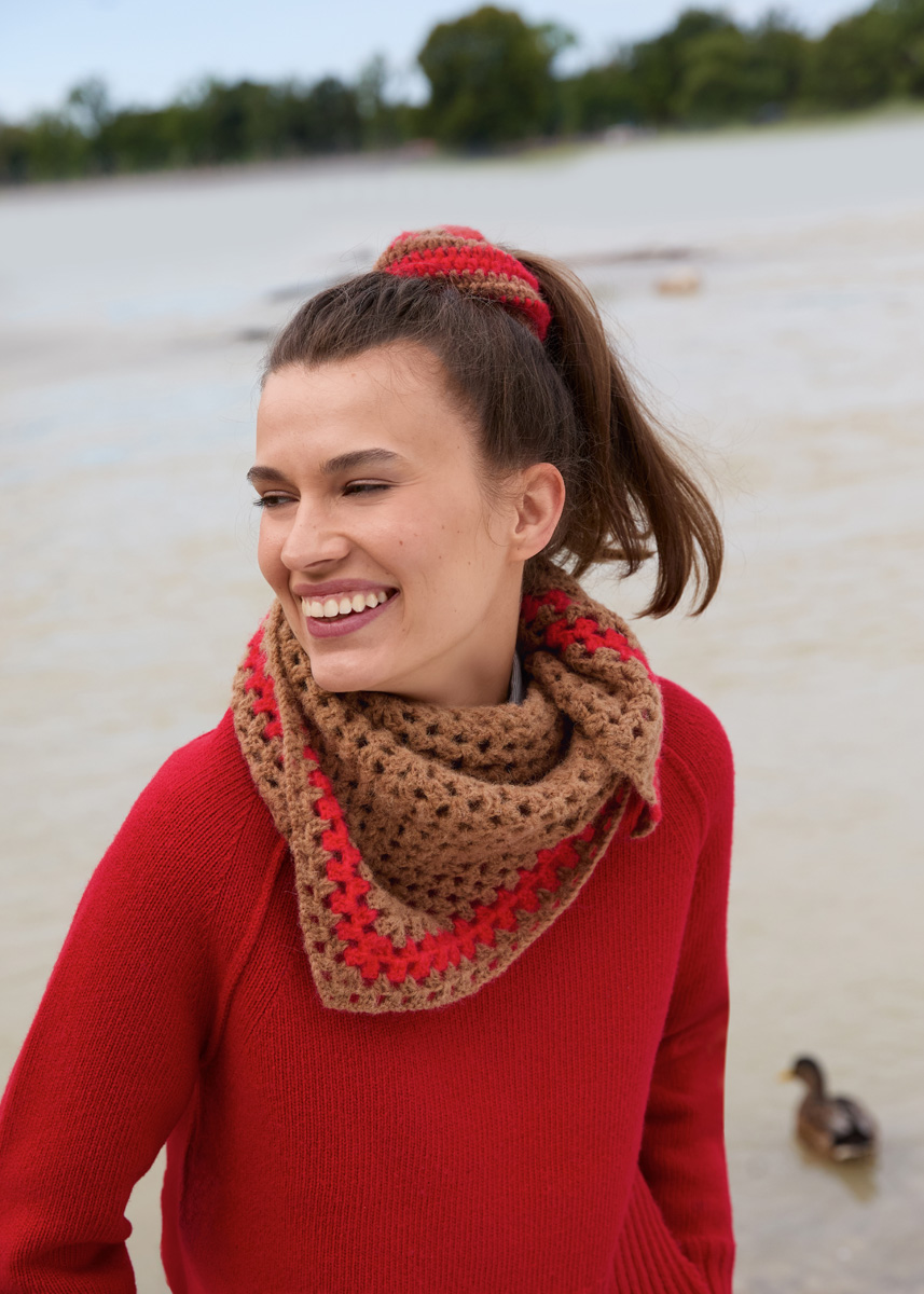 DREIECKSTUCH Nebbia von Lana Grossa