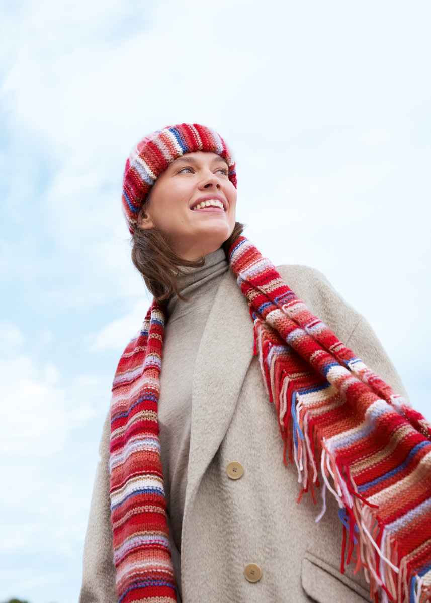 SCHAL Mohair di Gio, Cool Wool Superbig & Cool Merino von Lana Grossa