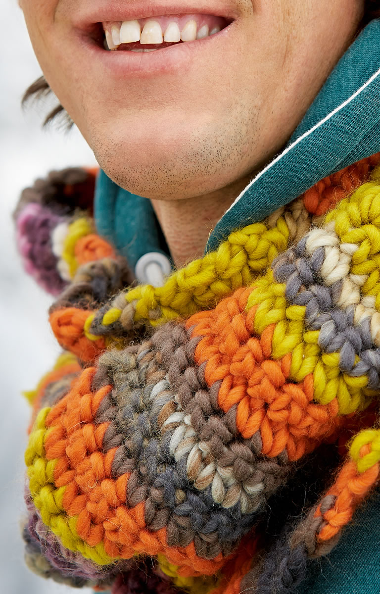 LOOP Lei uni/Lei Colormix von Lana Grossa | FILATI Mützen & Accessoires ...