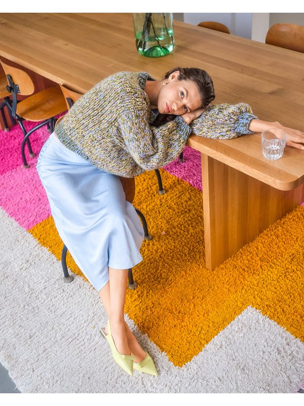 Lana Grossa MELIERTER PULLOVER Brigitte No. 2