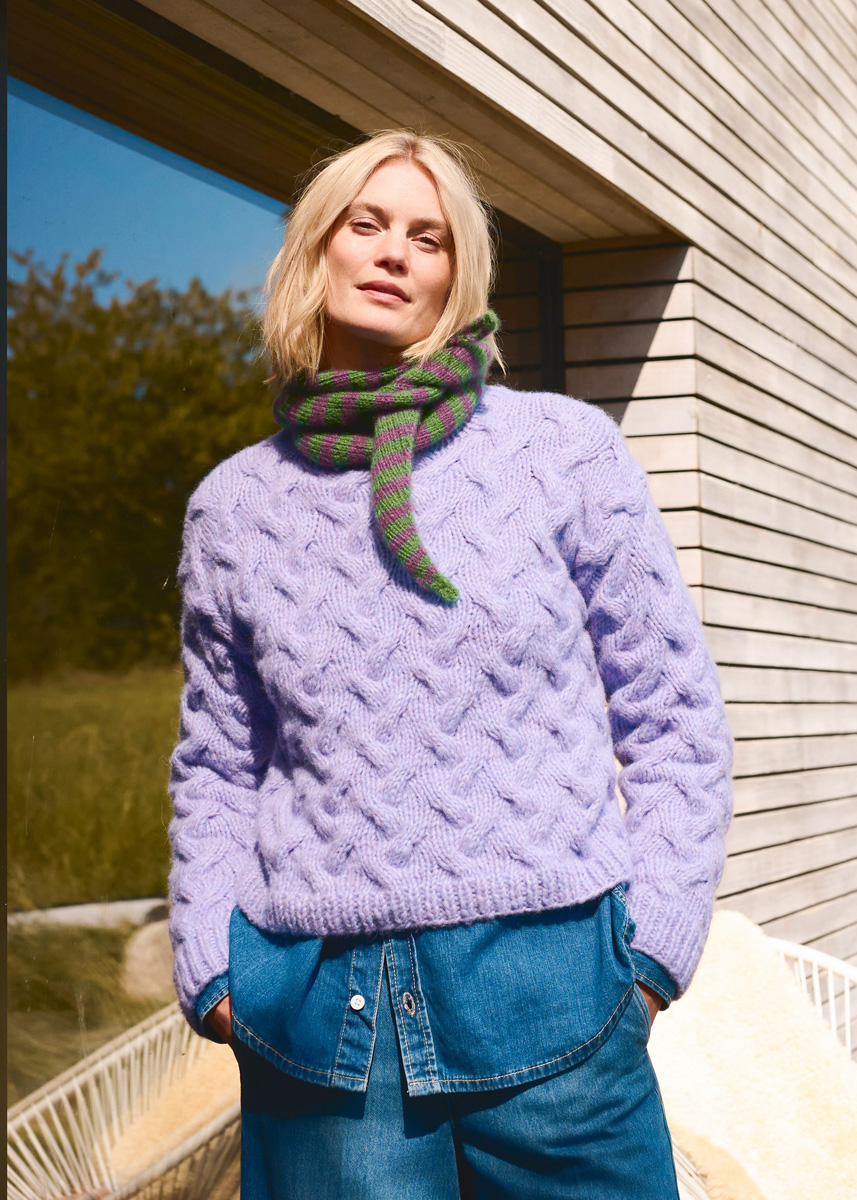 ZOPFPULLOVER Ecopuno Chunky von Lana Grossa