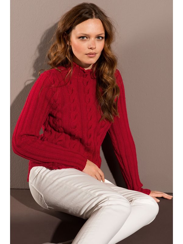 Lana Grossa RIPPENPULLI Cool Wool Alpaca