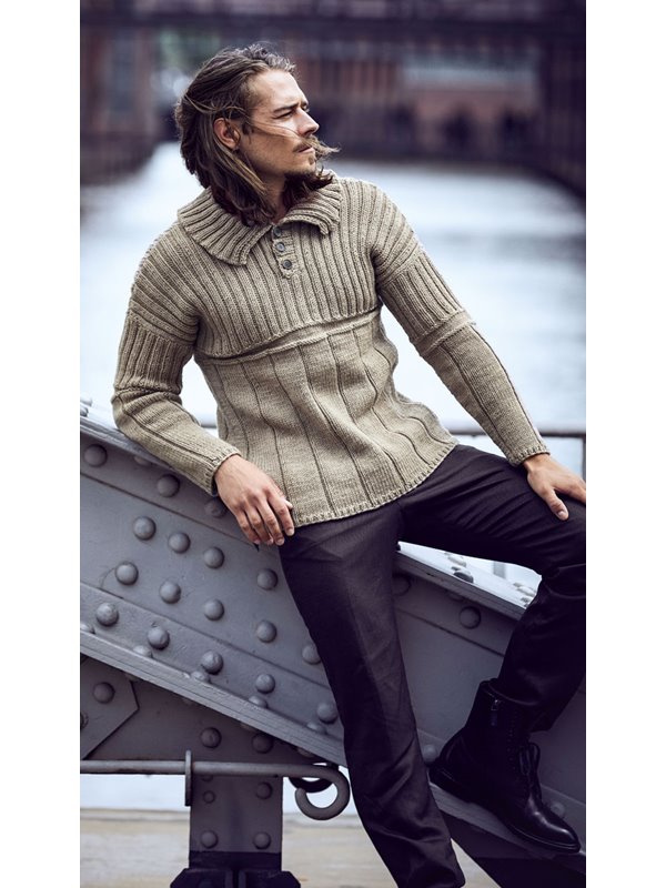 Lana Grossa PULLOVER BINGO Melange (GOTS)