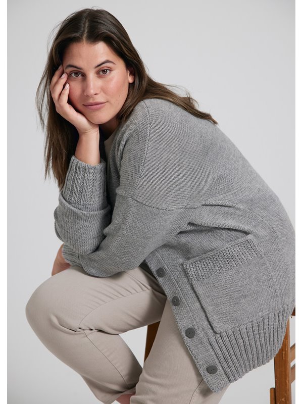 Lana Grossa CARDIGAN Cool Wool Cashmere