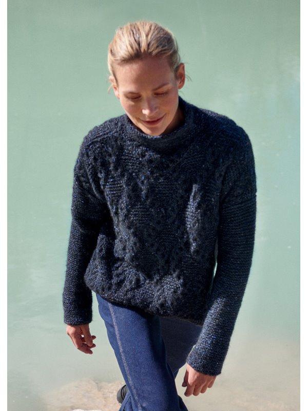 Lana Grossa PULLOVER Fashion Tweed