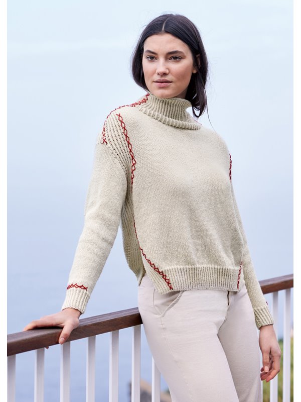 Lana Grossa PULLOVER Alta Moda Cotolana