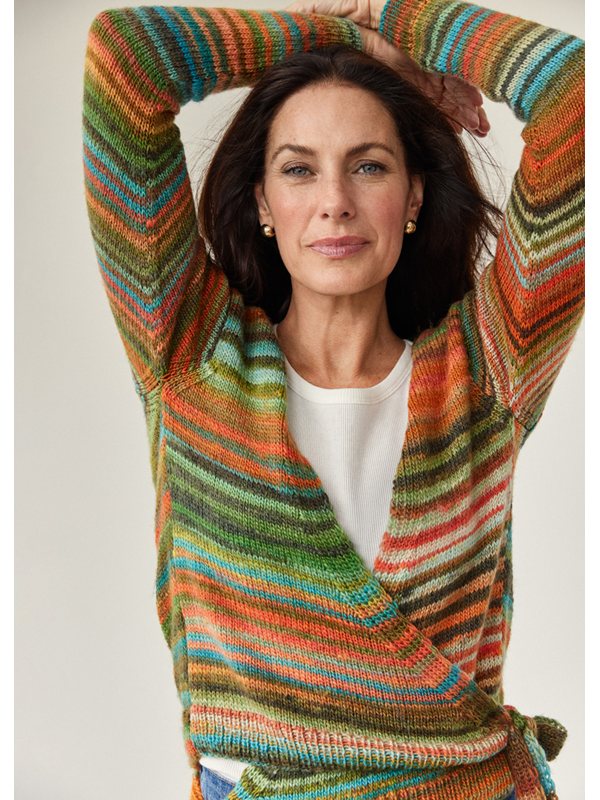 Filati Colorissimo WICKELJACKE Colorissimo 2 von Lana Grossa | Classici No. 25 - Modell 33