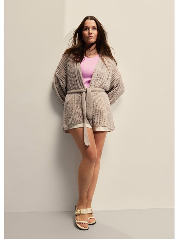Lana Grossa CARDIGAN Cotton Wool
