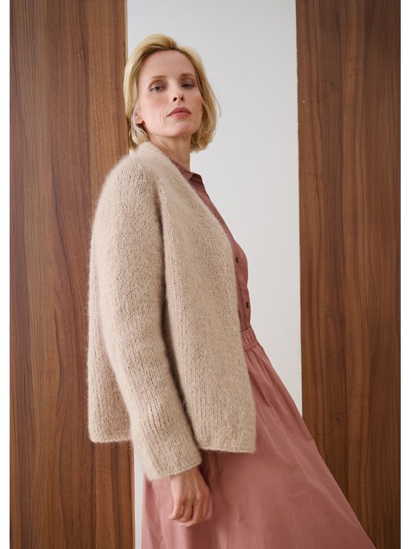 Lana Grossa CARDIGAN Mohair di Gio