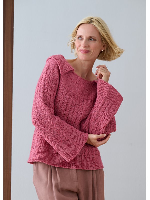 Lana Grossa PULLOVER Landlust Soft Tweed 180