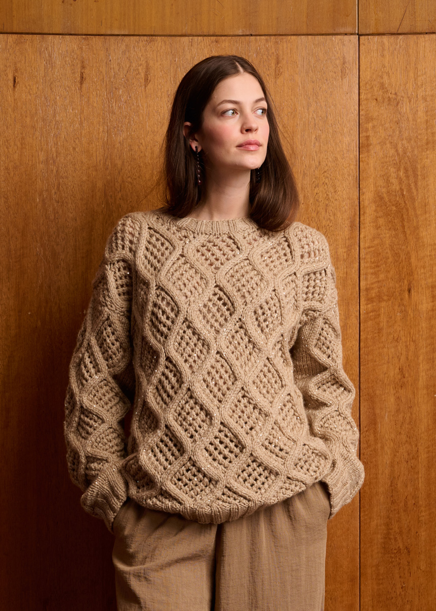 PULLOVER Cool Merino Big & Glamour von Lana Grossa