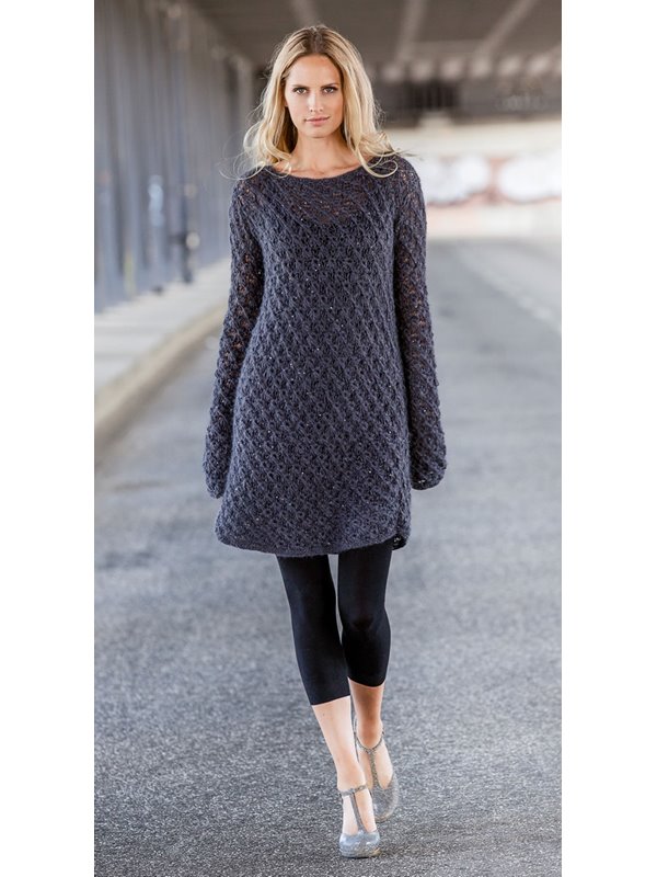 Lana Grossa KLEID Dito Paillettes