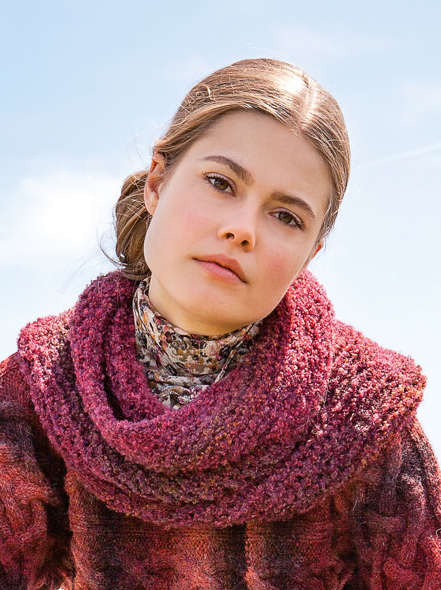 Strickanleitung Loop Schal Lana Grossa