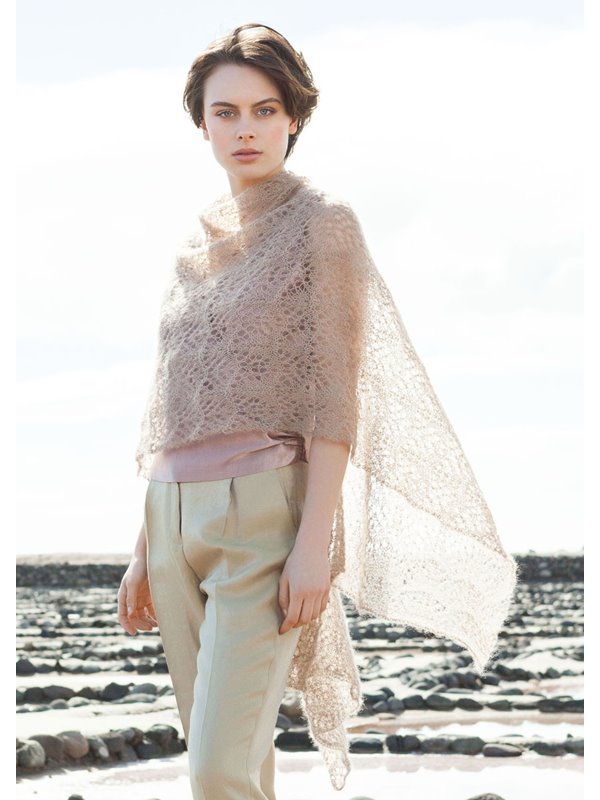 Lana Grossa STOLA IM AJOURMUSTER Silkhair