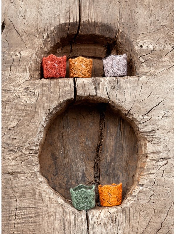 Lana Grossa WINDLICHT-HUSSEN IM AJOURMUSTER Silkhair