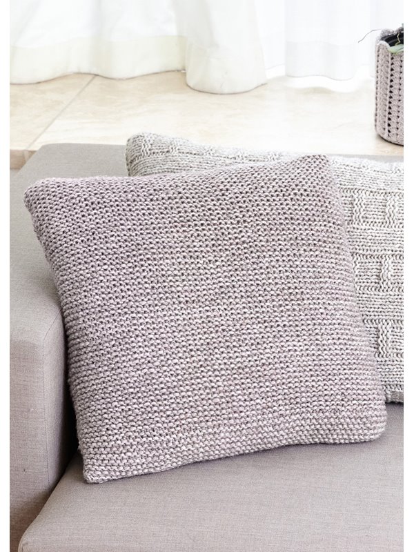 Lana Grossa KISSENHÜLLE KRAUS RECHTS Landlust Winterwolle