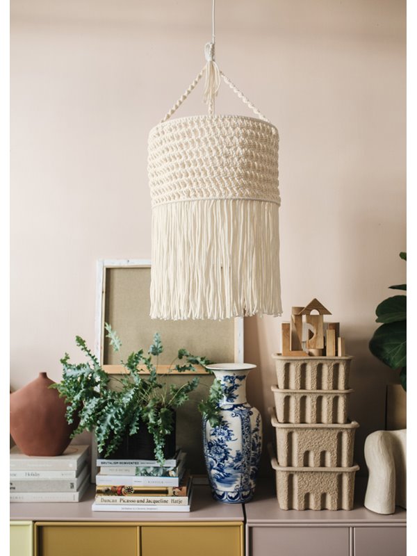 Lana Grossa LAMPENSCHIRM IN MAKRAMEE-TECHNIK The Tube