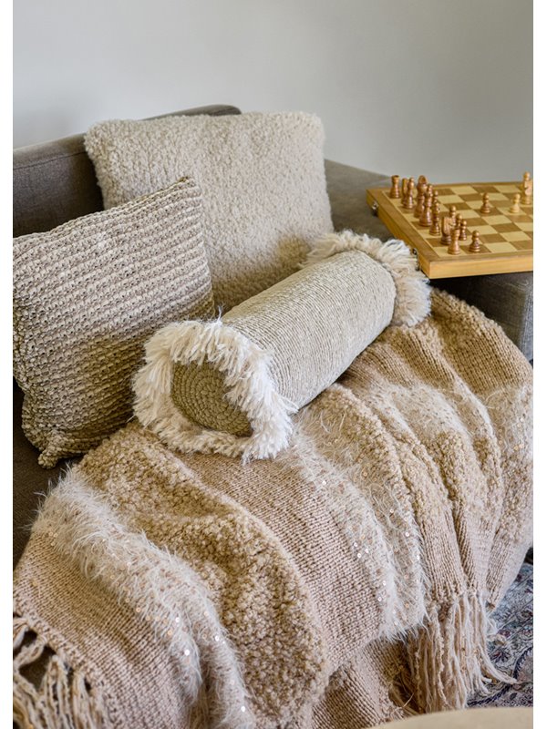 Lana Grossa GESTREIFTE DECKE Winter Softness, Basta, Cosmo & Orsetto