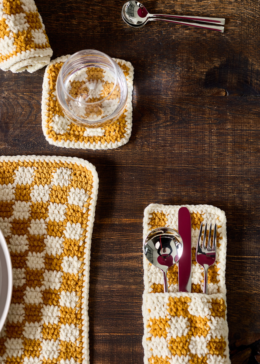 VIER BESTECKTASCHEN The Look Fine von Lana Grossa